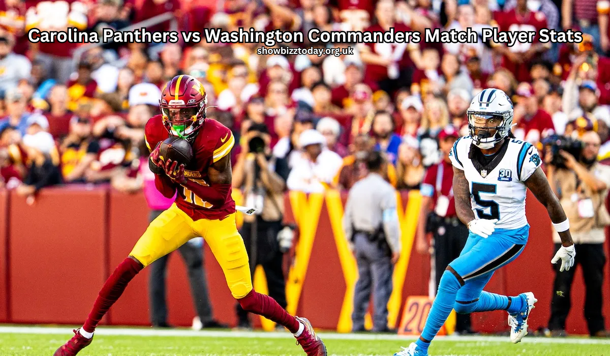 Carolina Panthers vs Washington Commanders Match Player Stats