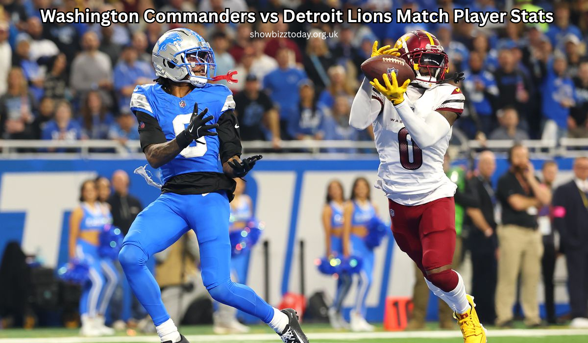 Washington Commanders vs Detroit Lions Match Player Stats